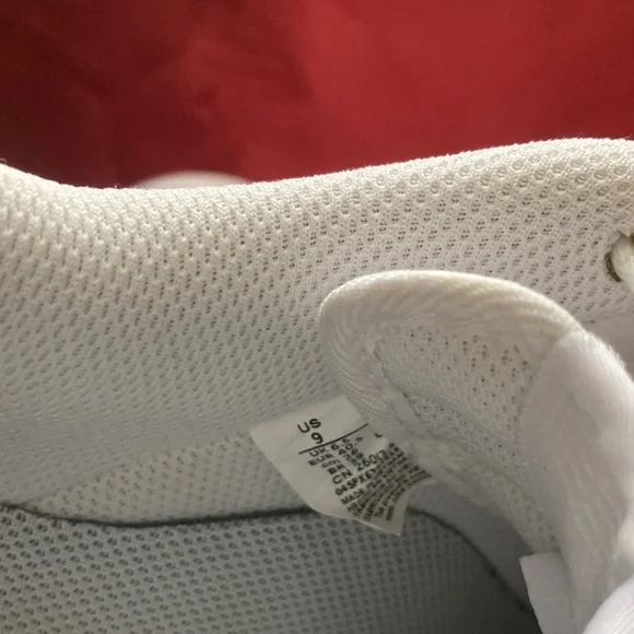 Nike Air Force 1 White Sneakers - Picture 2 of 5